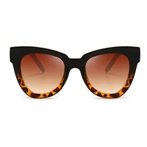 NEW Dollger Retro Cat Eye Sunglasses Women Men Vintage Square Tortoise Shell
